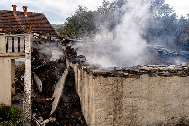 Professional Soot Cleanup technician working in Ferndale, WA